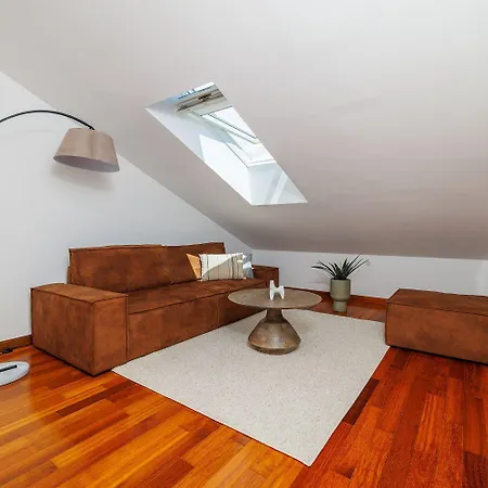 Dachgeschoss Mit Meerblick, Privatparkplatz Und Waschmaschine アパート *