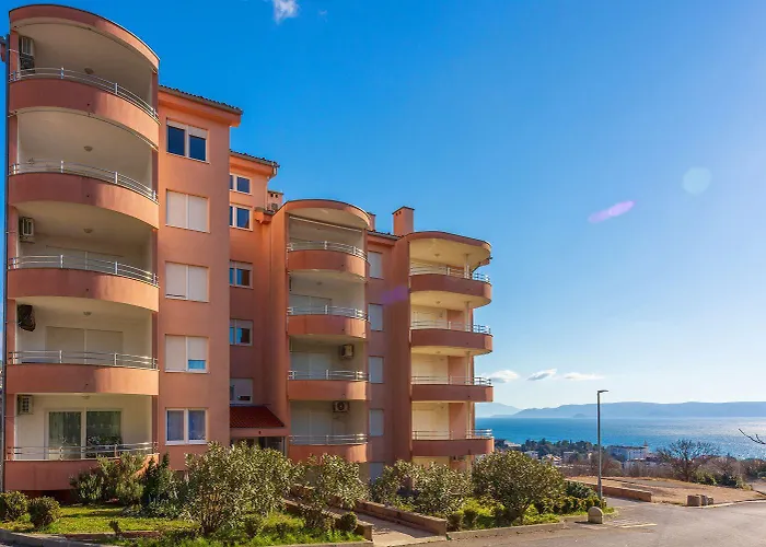 아파트 Dachgeschoss Mit Meerblick, Privatparkplatz Und Waschmaschine 크리크베니카